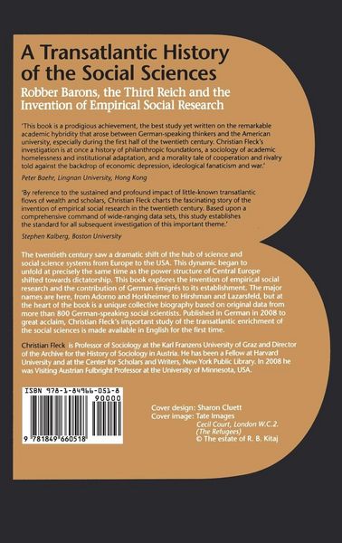 Produktbild: A Transatlantic History of the Social Sciences