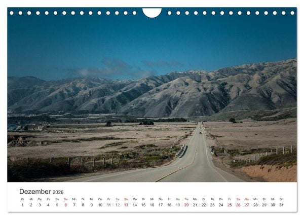 Produktbild: USA Roads (Wandkalender 2026 DIN A4 quer), CALVENDO Monatskalender