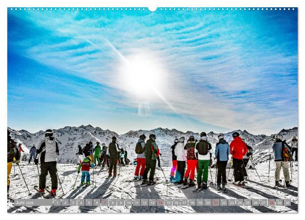 Produktbild: St. Anton am Arlberg (Wandkalender 2026 DIN A2 quer), CALVENDO Monatskalender