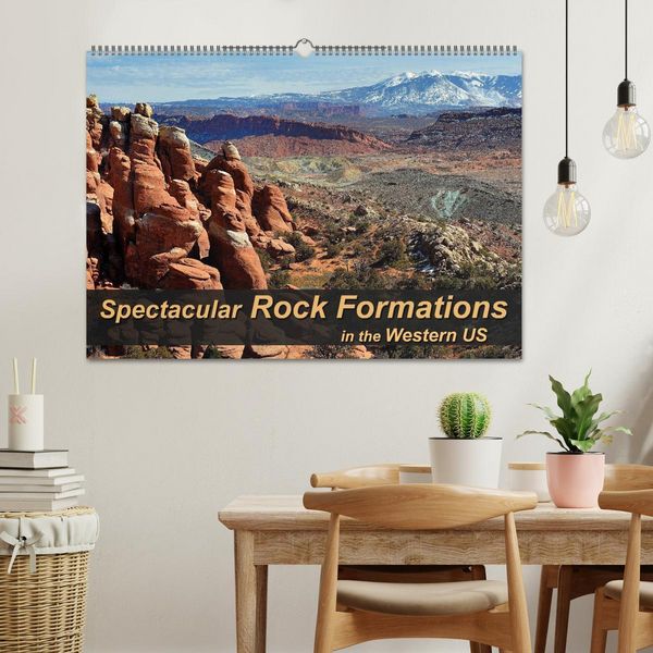 Produktbild: Spectacular Rock Formations in the Western US (Wall Calendar 2026 DIN A2 landscape), CALVENDO 12 Month Wall Calendar