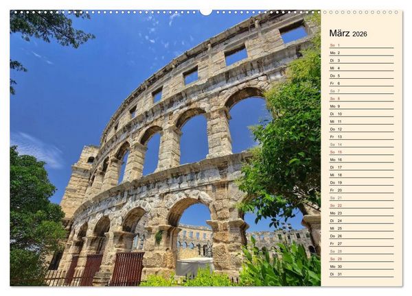 Produktbild: Istrien (hochwertiger Premium Wandkalender 2026 DIN A2 quer), Kunstdruck in Hochglanz
