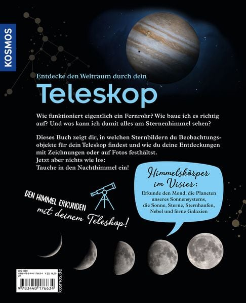 Produktbild: Entdecke den Weltraum durch dein Teleskop