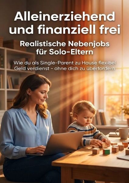 Produktbild: Alleinerziehend und finanziell frei: Realistische Nebenjobs f&uuml;r Solo-Eltern