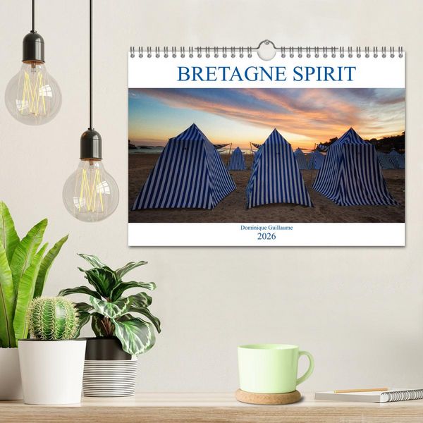 Produktbild: Bretagne Spirit (Calendrier mural 2026 DIN A4 vertical), CALVENDO calendrier mensuel