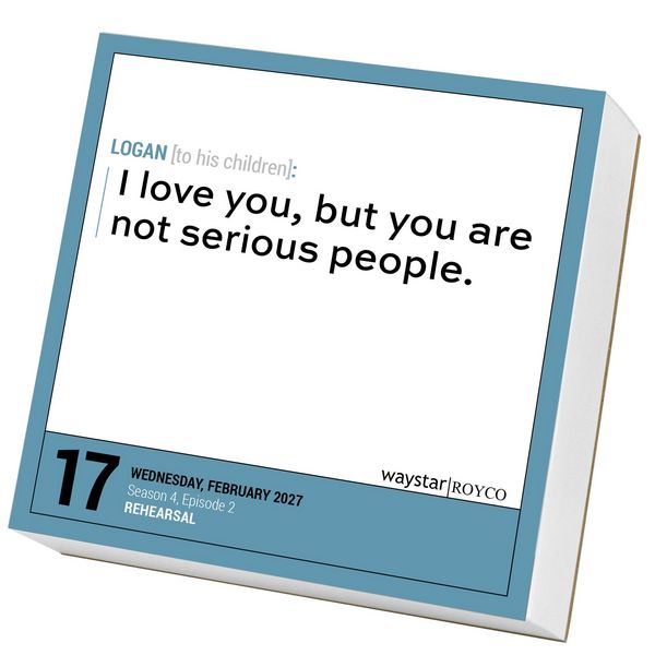 Produktbild: The Official Succession Page-A-Day(r) Calendar 2027