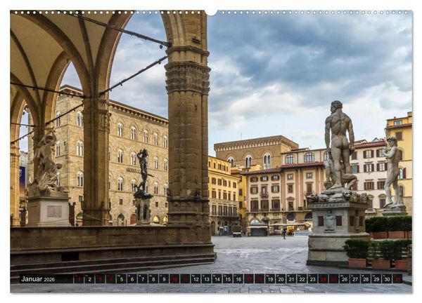 Produktbild: Impressionen aus FLORENZ (Wandkalender 2026 DIN A2 quer), CALVENDO Monatskalender