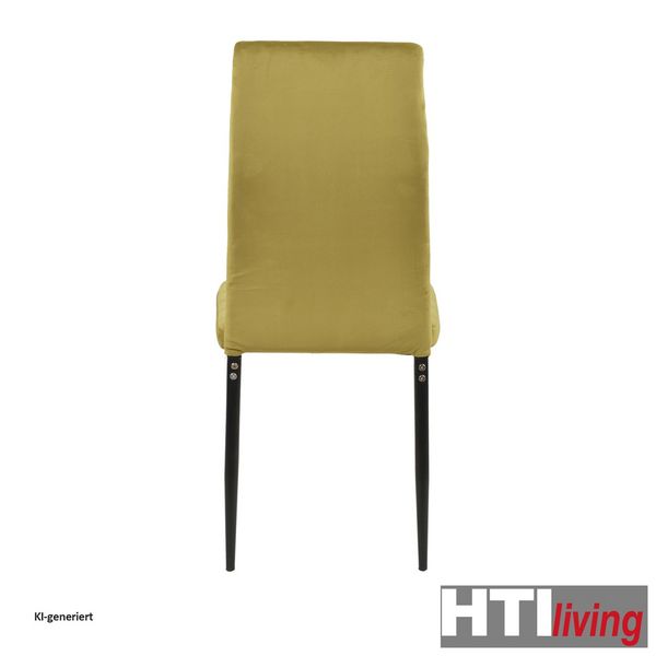 Produktbild: HTI-Living Stuhl Memphis Velvet 4er-Set Stuhl Memphis Velvet 4er-Set