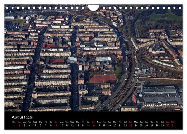 Produktbild: Glasgow from the Air (Wall Calendar 2026 DIN A4 landscape), CALVENDO 12 Month Wall Calendar
