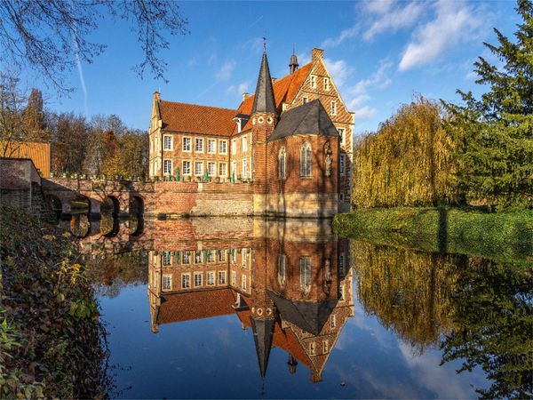 Produktbild: CALVENDO Puzzle Burg H&uuml;lshoff | 1000 Teile Lege-Gr&ouml;&szlig;e 64x48cm Foto-Puzzle f&uuml;r gl&uuml;ckliche Stunden