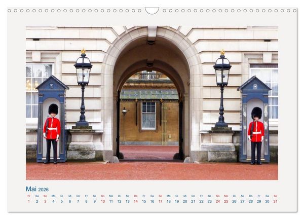 Produktbild: Stippvisite in London (Wandkalender 2026 DIN A3 quer), CALVENDO Monatskalender