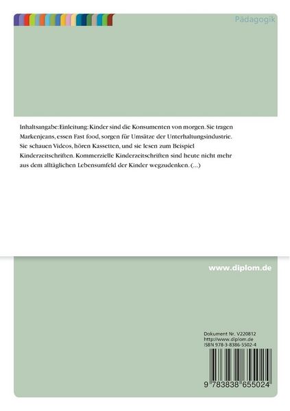 Produktbild: Kommerzielle Kinderzeitschriften
