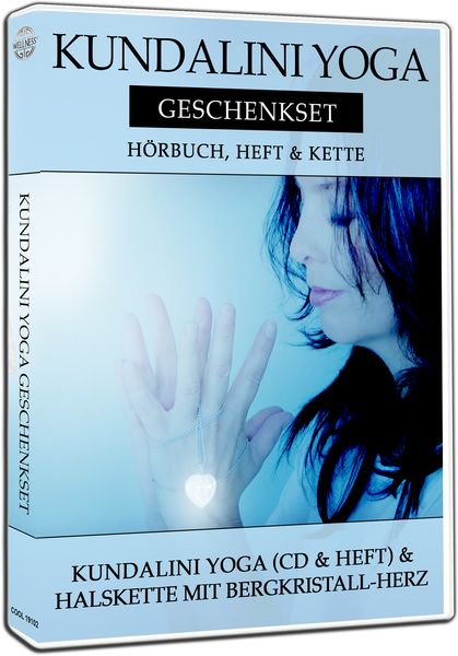 Produktbild: Kundalini Yoga Geschenkset: H&ouml;rbuch, Heft & Kette