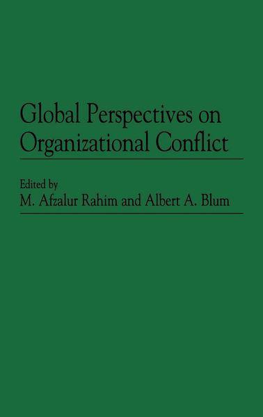 Produktbild: Global Perspectives on Organizational Conflict