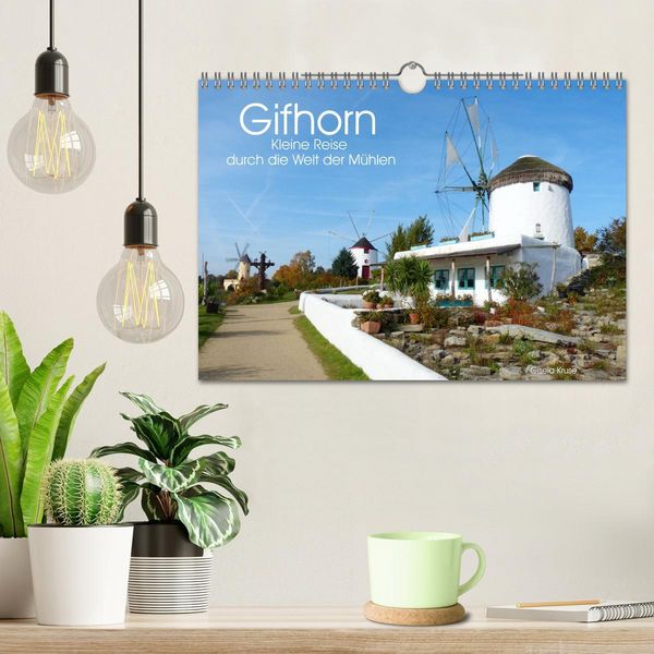 Produktbild: Gifhorn - Kleine Reise durch die Welt der M&uuml;hlen (Wandkalender 2026 DIN A4 quer), CALVENDO Monatskalender