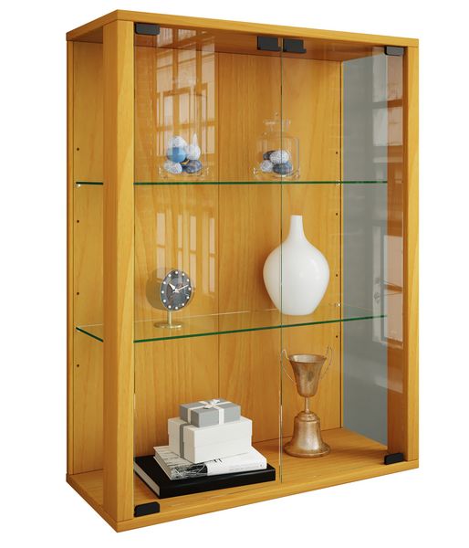 Produktbild: Wandvitrine H&auml;ngevitrine Glasvitrine Glas Udina M