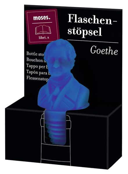 Produktbild: moses. libri_x Flaschenst&ouml;psel Goethe