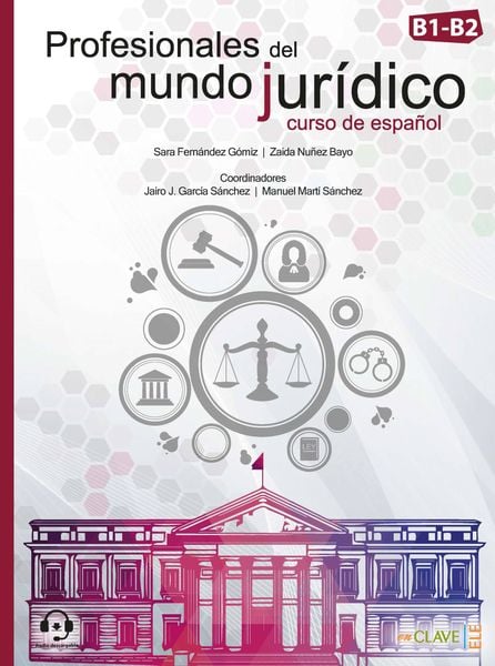 Produktbild: Profesionales del mundo jur&iacute;dico B1&ndash;B2 &ndash; Edici&oacute;n h&iacute;brida