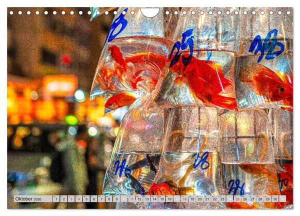 Produktbild: Hongkong Impressionen (Wandkalender 2026 DIN A4 quer), CALVENDO Monatskalender