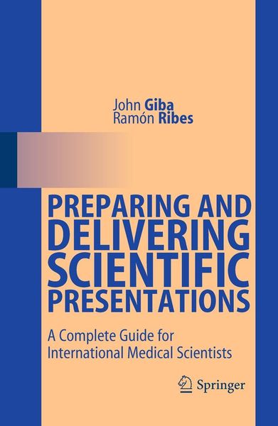 Produktbild: Preparing and Delivering Scientific Presentations