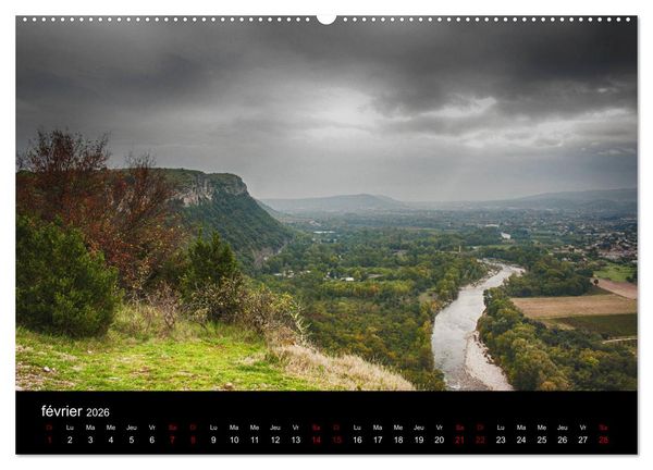 Produktbild: Horizons ard&eacute;chois (Calendrier mural 2026 DIN A2 vertical) calendrier de bureau