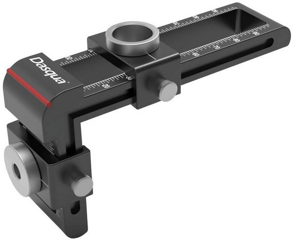 Produktbild: Dasqua 1804-6221 Verstellbare Universal-D&uuml;bellehre Aluminiumlegierung, Edelstahl 210mm 1St.