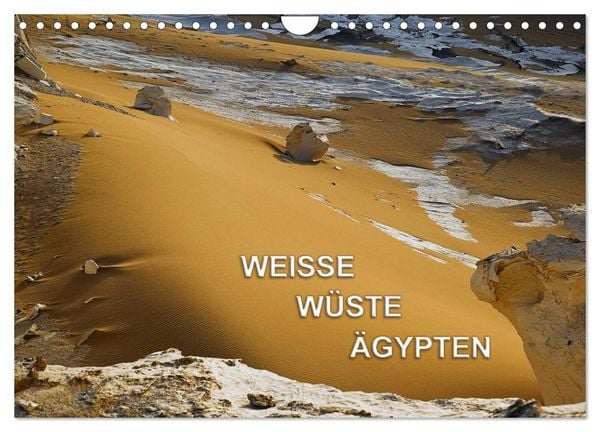 Produktbild: Weisse W&uuml;ste &Auml;gypten (Wandkalender 2026 DIN A4 quer), CALVENDO Monatskalender