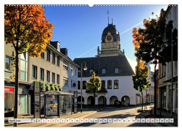Produktbild: Euskirchen - Ein Trip durch die Kreisstadt am Rande der Eifel (hochwertiger Premium Wandkalender 2026 DIN A2 quer), Kunstdruck in Hochglanz