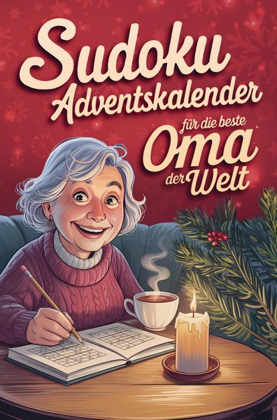 Produktbild: Sudoku Adventskalender f&uuml;r die beste Oma der Welt