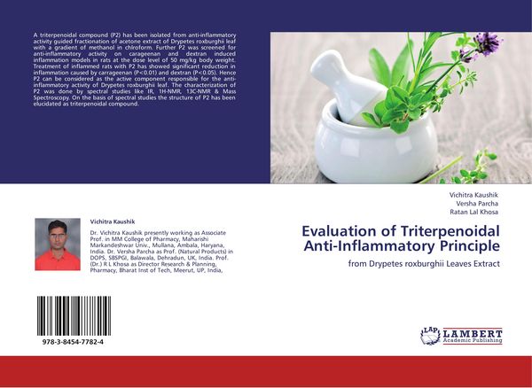 Produktbild: Evaluation of Triterpenoidal Anti-Inflammatory Principle