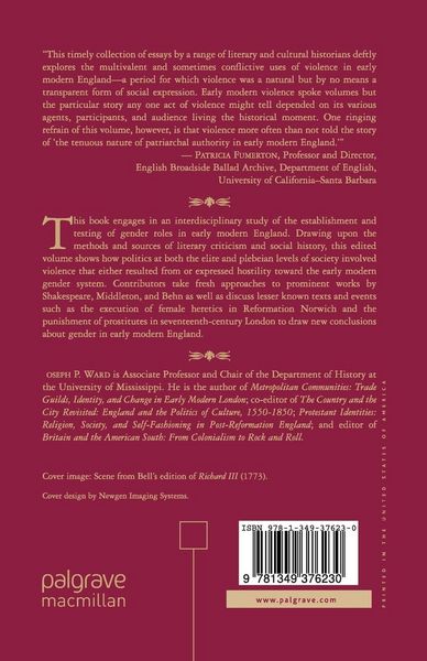 Produktbild: Violence, Politics, and Gender in Early Modern England