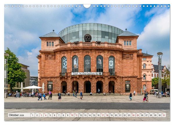 Produktbild: Mainz - Lebensfreude in RheinKultur (Wandkalender 2026 DIN A3 quer), CALVENDO Monatskalender