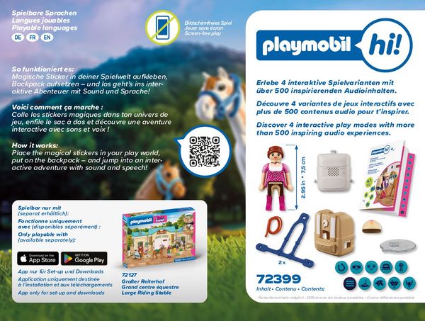 Produktbild: 72399 Activation Set "Reiterhof 72127"