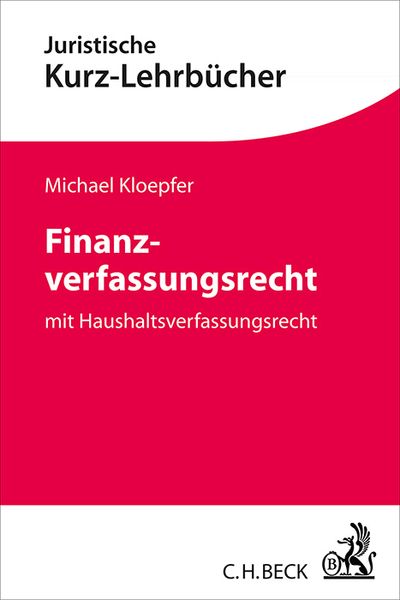 Produktbild: Finanzverfassungsrecht
