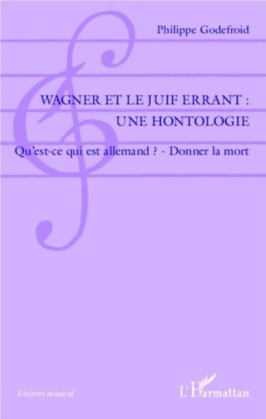 Produktbild: Wagner et le Juif Errant : une hontologie