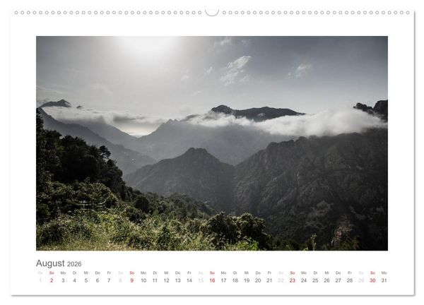 Produktbild: Die Sch&ouml;nheit Korsikas (hochwertiger Premium Wandkalender 2026 DIN A2 quer), Kunstdruck in Hochglanz