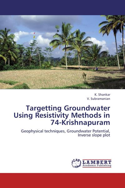 Produktbild: Targetting Groundwater Using Resistivity Methods in 74-Krishnapuram