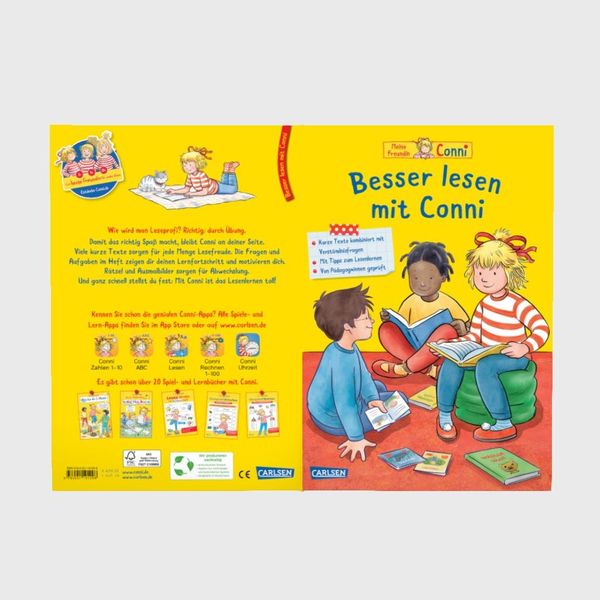 Produktbild: Conni Gelbe Reihe (Besch&auml;ftigungsbuch): Besser lesen mit Conni