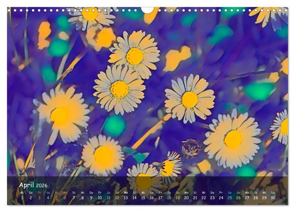 Produktbild: Surreales Farbspiel (Wandkalender 2026 DIN A3 quer), CALVENDO Monatskalender