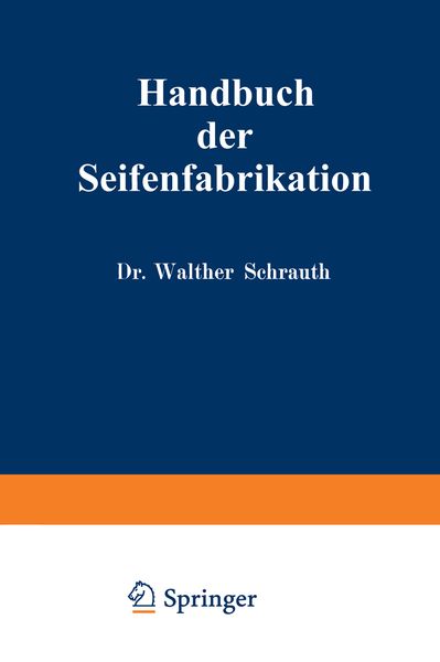Produktbild: Handbuch der Seifenfabrikation