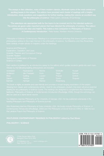 Produktbild: Philosophy of Science
