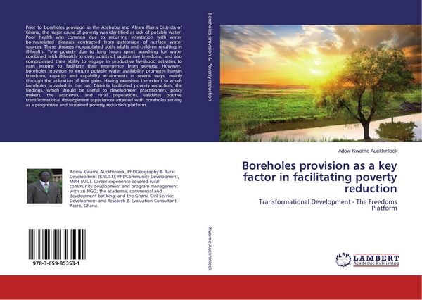 Produktbild: Boreholes provision as a key factor in facilitating poverty reduction