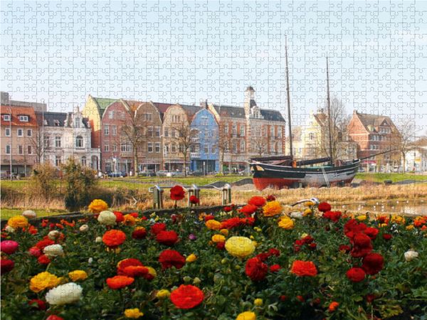 CALVENDO Puzzle 'Dangast An Der Nordsee' – 1000 Teile, Lege-Größe 64 X 48 Cm