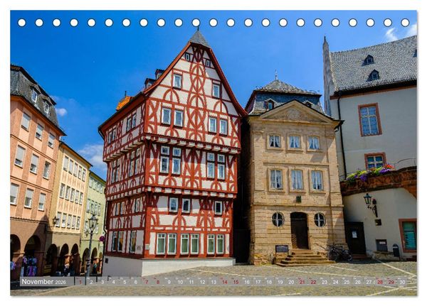 Produktbild: Ein Blick auf Aschaffenburg (Tischkalender 2026 DIN A5 quer), CALVENDO Monatskalender