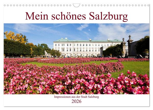 Produktbild: Mein sch&ouml;nes Salzburg (Wandkalender 2026 DIN A3 quer), CALVENDO Monatskalender