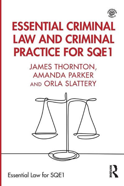 Produktbild: Essential Criminal Law and Criminal Practice for SQE1