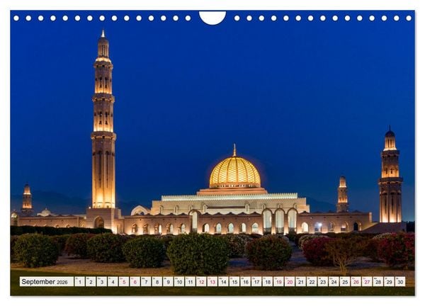 Produktbild: Faszinierender Oman (Wandkalender 2026 DIN A4 quer), CALVENDO Monatskalender
