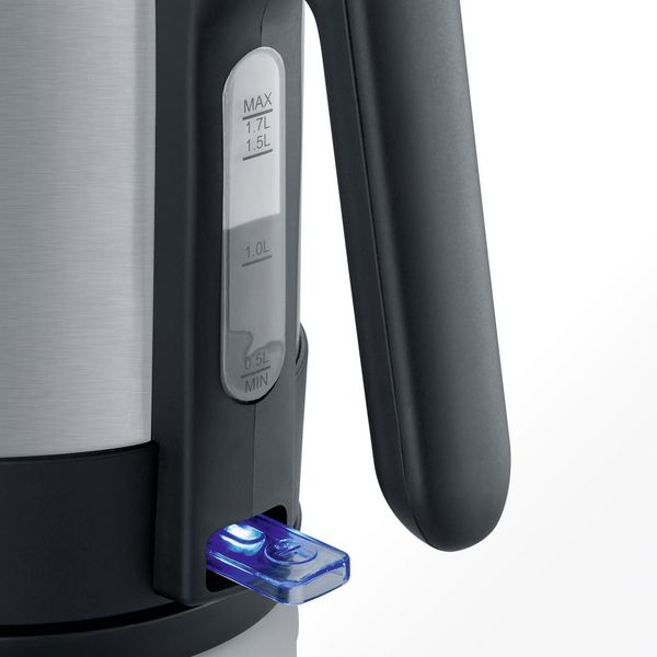 Produktbild: Severin 3409 Wasserkocher schnurlos Edelstahl (geb&uuml;rstet) Fassungsverm&ouml;gen: 1.7 l