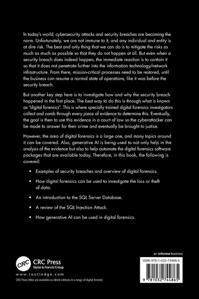 Produktbild: Generative AI and Digital Forensics