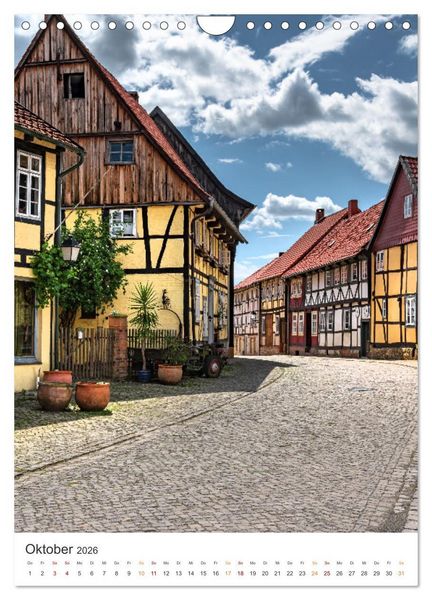 Produktbild: Die Stadt Hornburg (Wandkalender 2026 DIN A4 hoch), CALVENDO Monatskalender