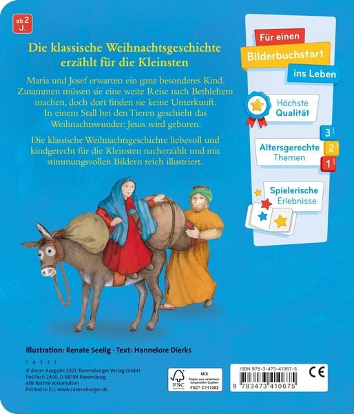 Produktbild: Erz&auml;hl mir die Weihnachtsgeschichte